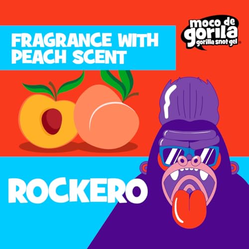 Moco de Gorila Explosive Rocker Hair Gel - Long-Lasting Hold, 3 Pack
