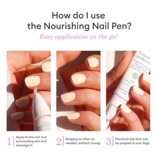 Manucurist Nail Strengthener & Cuticle Oil Pen - Nourishing & Repairing
