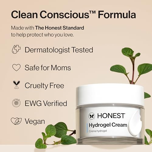 Honest Beauty Hydrogel Cream for Sensitive Skin, 1.7 Fl Oz