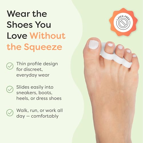 ZenToes Hammertoe Cushion Gel Pads - 4 Pack for Men & Women