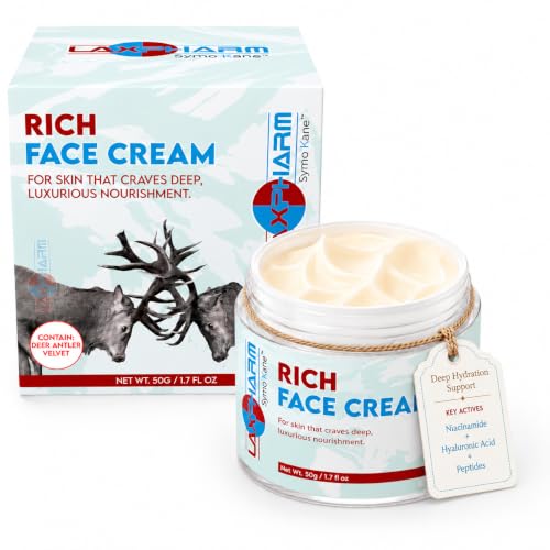 Symo Kane Deep Hydrating Face Cream with Niacinamide & Hyaluronic Acid – All Skin Types, 50g