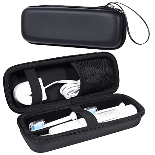 Black Hard Travel Case for Oral-B & Sonicare Electric Toothbrushes