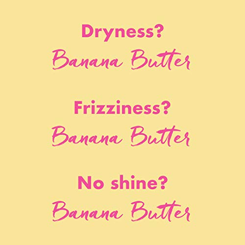 Umberto Giannini Banana Shampoo - Nourishing Superfood for Dry, Frizzy Hair