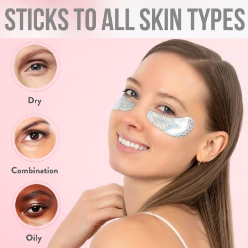 MISS SPA Under Eye Patches - Hydrating Masks for Dark Circles & Puffiness (4 Pack)
