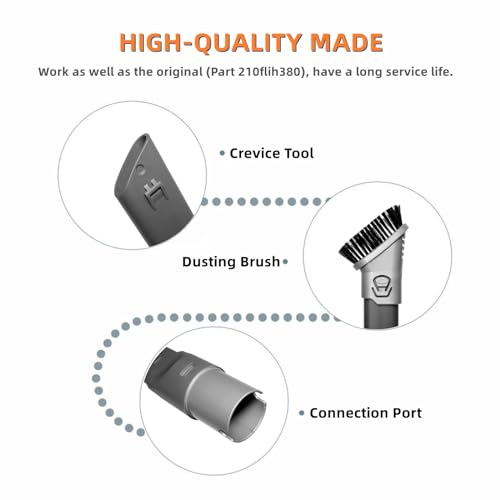 2-in-1 Duster Crevice Tool for Shark Rotator & Rocket Vacuums