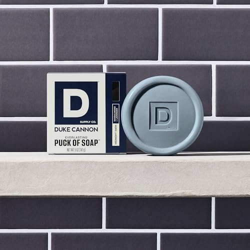 Duke Cannon Midnight Swim Bar Soap - Hydrating Triple-Milled 5 oz