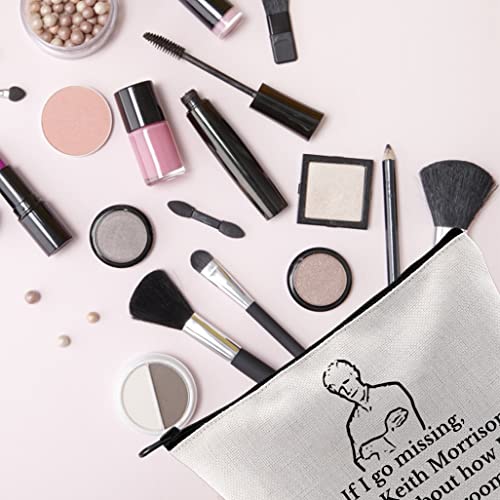 True Crime Podcast Makeup Bag - Canvas Cosmetic Organizer Gift