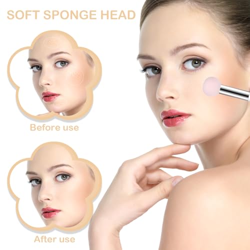 Mabor Mushroom Makeup Sponge with Handle - Concealer Applicator