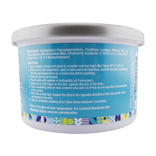 Waxness Sensi Clear Amethyst Soft Wax 14 oz - Rosin-Free Gel Formula