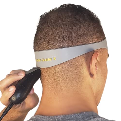 Fade Guide X Curved Silicone Haircut & Neckline Template for DIY Fades