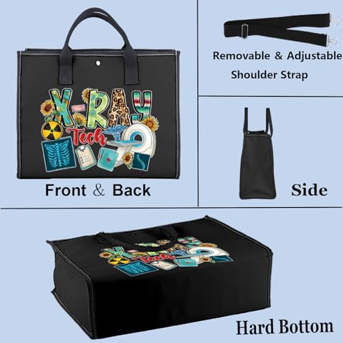 Radiology Tech Cosmetic Bag - Durable Waterproof Makeup Travel Pouch