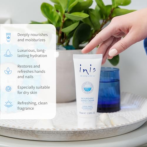 Inis the Energy of the Sea Nourishing Shea Butter Hand Cream Ocean Fresh 2.6 Fl Oz