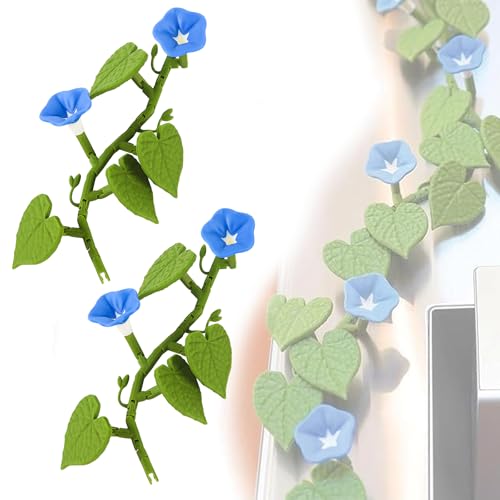 3D Printed Magnetic Ivy Fridge Magnets - Set of 2 Decor