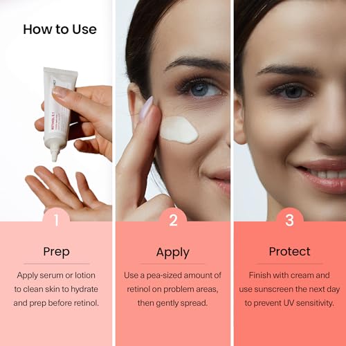 FRANKLY Retinol 0.1% Cream - Anti-Aging Night Cream with Ceramides & Ginseng