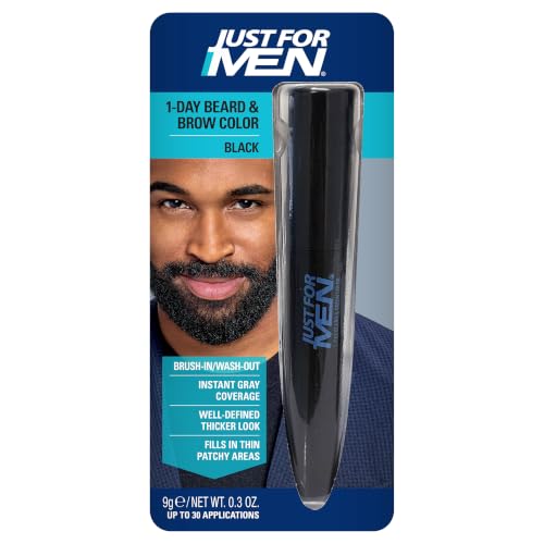 Just For Men 1-Day Beard & Brow Color - Temporary Black Dye