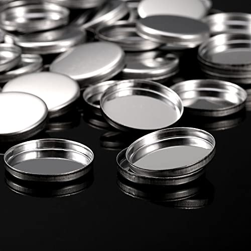 50 Pack Magnetic Eyeshadow Pans - 26mm Refillable Makeup Palette Containers