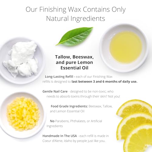 Just Like Jane Natural Nails Finishing Wax - 20ml Refill Tin