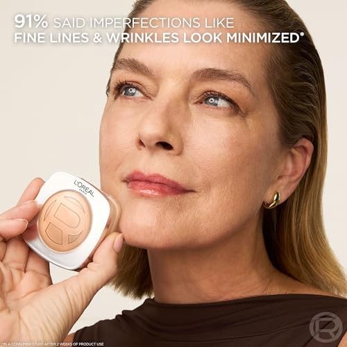 L'Oreal Paris True Match Hyaluron Tinted Balm Foundation - Medium Light 04, Hydrating Makeup with Light to Medium Coverage