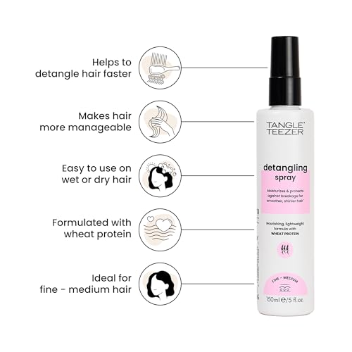 Tangle Teezer Detangling Spray for Fine Hair - Moisturizing & Nourishing