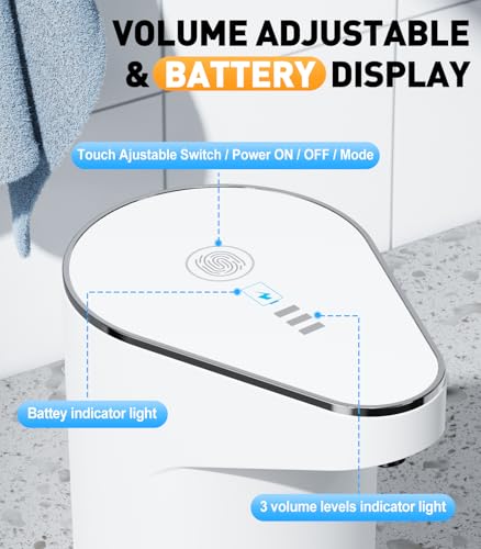 Automatic Touchless Soap Dispenser with Adjustable Volume - 350ML