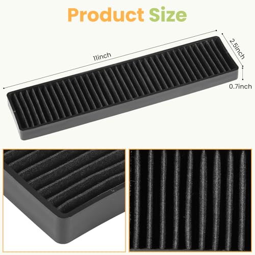 2-Pack WB06X10807 Charcoal Microwave Filter for GE Models