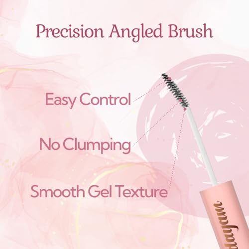 Evdayam Long-Lasting Natural Eyebrow Tint & Gel - Smudge-Proof, Easy Application, Medium Brown