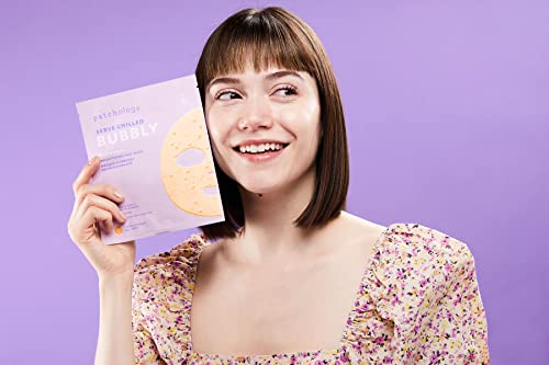 Patchology Bubbly Gel Face Mask - Brightening Hydrogel with Niacinamide & Resveratrol