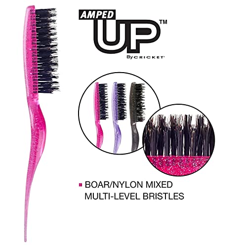 Cricket Amped Up Teasing Hair Brush - Volume & Shine Booster