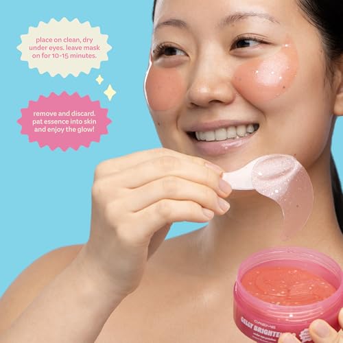 The Crème Shop Gelly PDRN Under Eye Patches - Hydrating Hydrogel Masks (60ct)