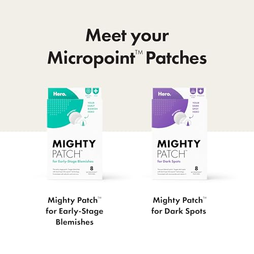 Mighty Patch Hero Dark Spots Post-Blemish Patches, 8 Count