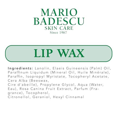 Mario Badescu Lip Wax - Rosehip & Vitamin E Moisturizer
