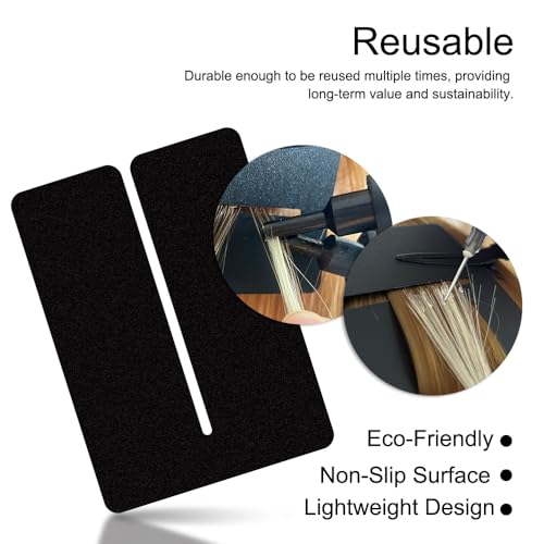 GlamorDove Hair Extension Heat Shield Guards - Anti-UV Scalp Protector