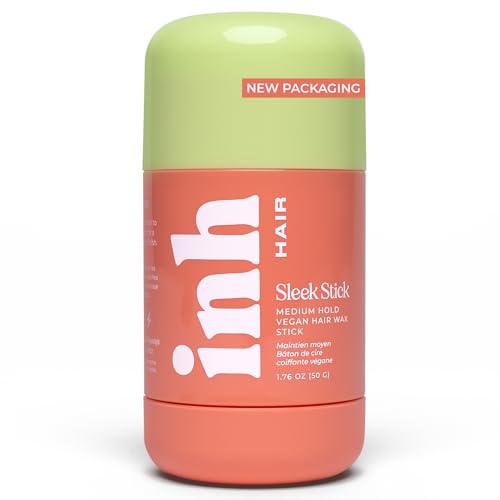 INH Hair Wax Stick for Smoothing & Frizz Control - Vegan, Travel Friendly