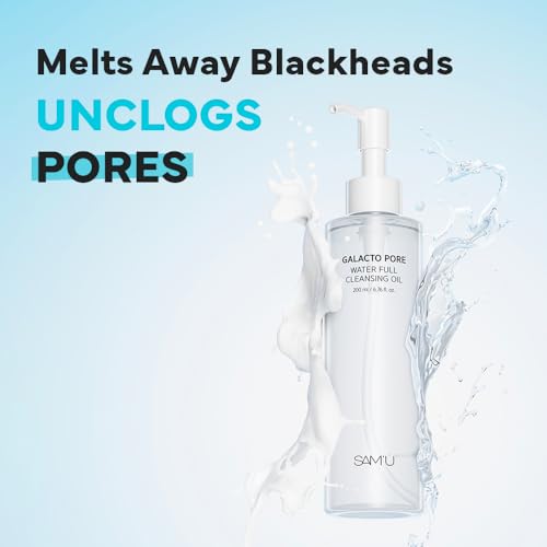 SAM'U Galacto Pore Cleansing Oil - Makeup Remover with Rice Bran