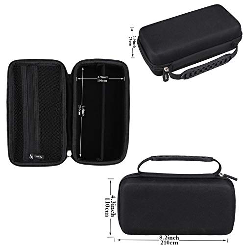 Aproca Black Hard EVA Storage Case for Wahl 9818A Lithium-Ion Beard Trimmer & Accessories