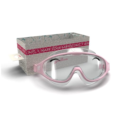 Pink Lash Goggles for Shower | Anti-Fog Eye Protection for Lashes