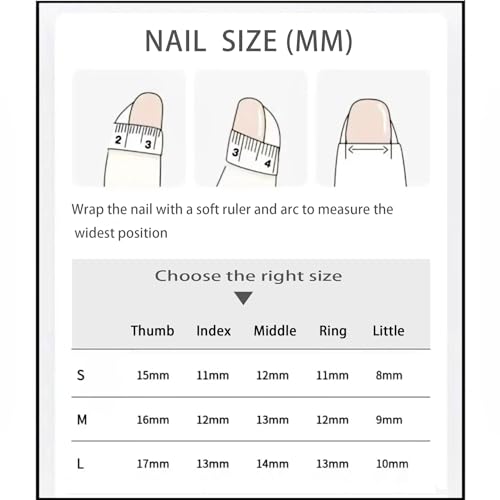 JIEADJIE Handmade Press On Nails - Mid-Length Black Butterfly Art