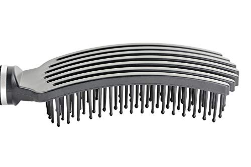 KareCo Mini Tangle Buster Brush - Portable Detangling Hairbrush for All Hair Types, Pink