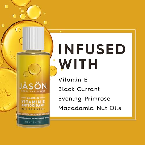 JASON Vitamin E Moisturizing Oil 45,000 IU - 2 Fl Oz