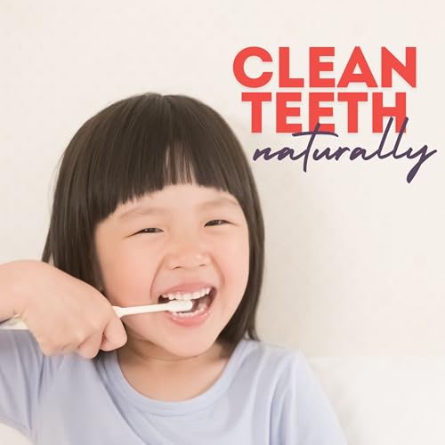 Natural Kids Toothpaste - Tutti Frutti Flavor, Fluoride & SLS-Free, Vegan, Cruelty-Free, 2.47oz - Red Seal Kids