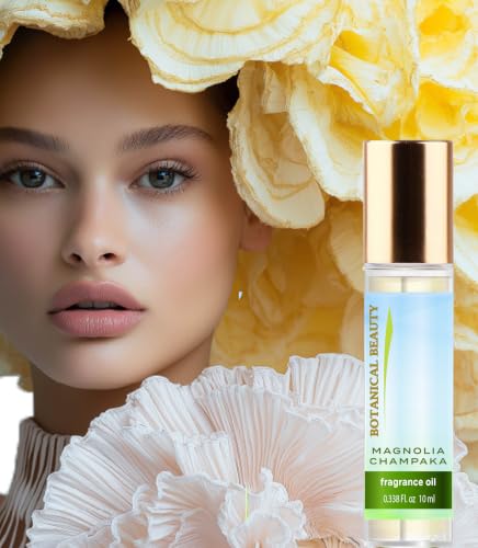 Magnolia Champaka Fragrance Oil Roll-On | Long-Lasting Luxury Scent 5 ml