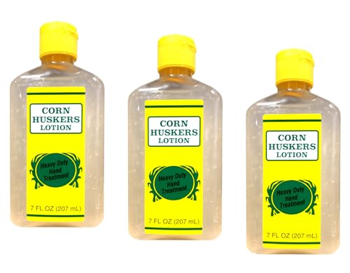 Corn Huskers Hand Lotion for Dry Cracked Hands - 7 Fl Oz (3 Pack)