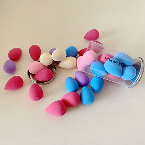 Urradia Mini Makeup Sponge Set - 10 Multi-Colored Blenders