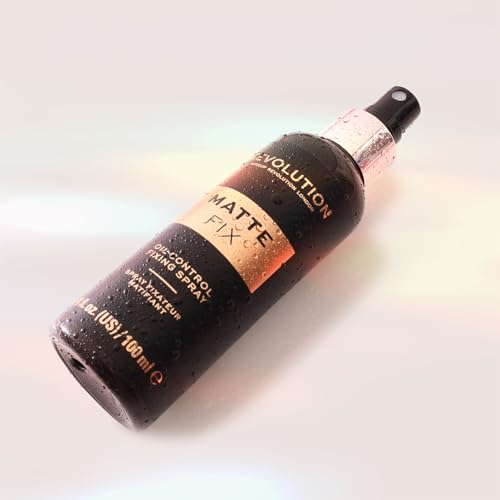 Makeup Revolution Matte Fix Oil Control Setting Spray - 3.38 Fl Oz