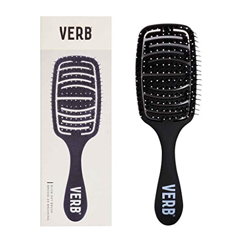 VERB Open Vent Blow Dry Brush - Quick Dry & Detangling Hair Styling Tool