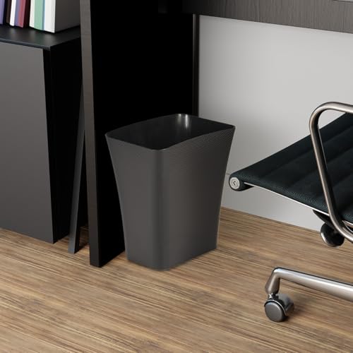 Clorox Textura Slim Trash Can - 3.1 Gallon Space-Saving Bin