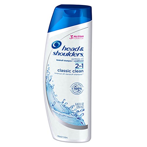 Head & Shoulders Classic Clean 2-in-1 Anti-Dandruff Shampoo & Conditioner - 8.45 Fl Oz (Pack of 2)