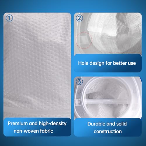 HNVCF10 Replacement Filters for Black & Decker Handheld Vacuums - 6 Pack