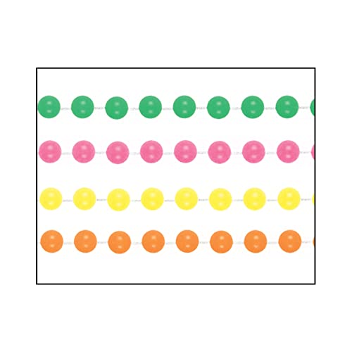 Beistle Neon Party Beads - 24 Pack Colorful Necklaces for Events
