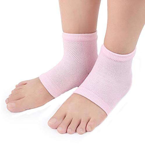 Moisturizing Gel Heel Socks - 3 Pairs for Cracked Heels